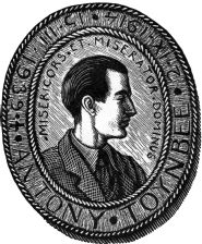 Bookplate of Anthony Toynbee